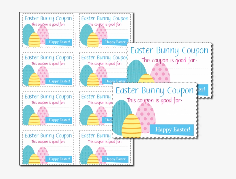 Easter Coupon - Illustration, transparent png download