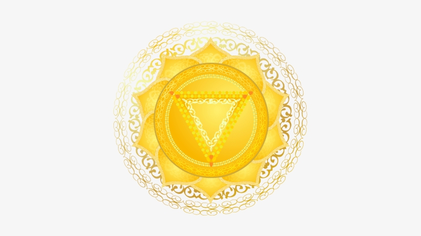 Solar Plexus Chakra Symbol - Manipura, transparent png download