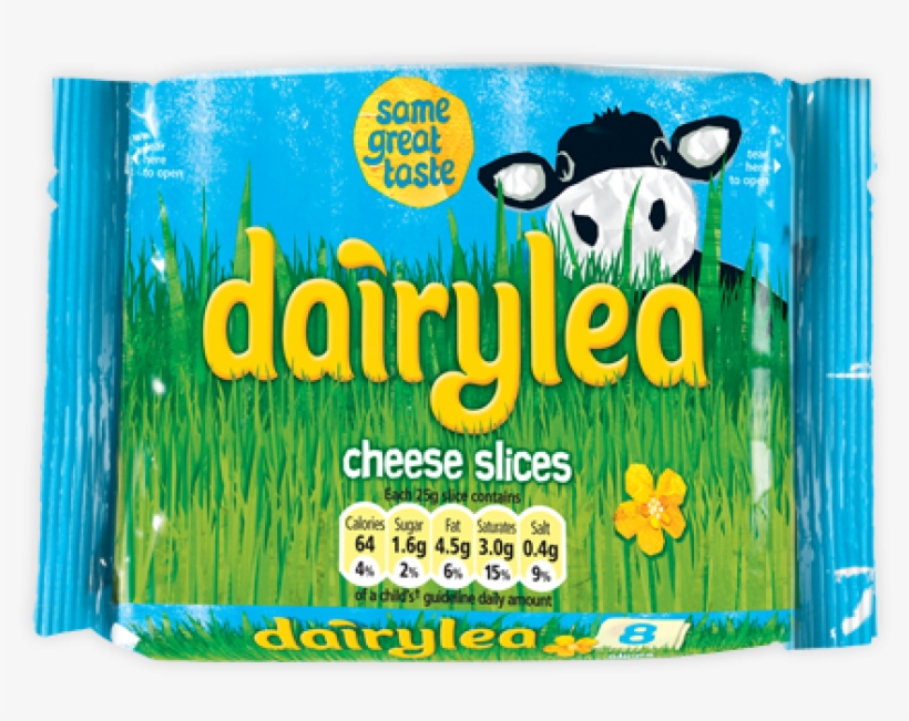 Dairylea 8 Cheese Slices - Dairylea 8 Thick Cheese Slices, transparent png download