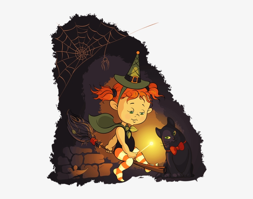 Halloween Little Witch Png Picture - Witch, transparent png download