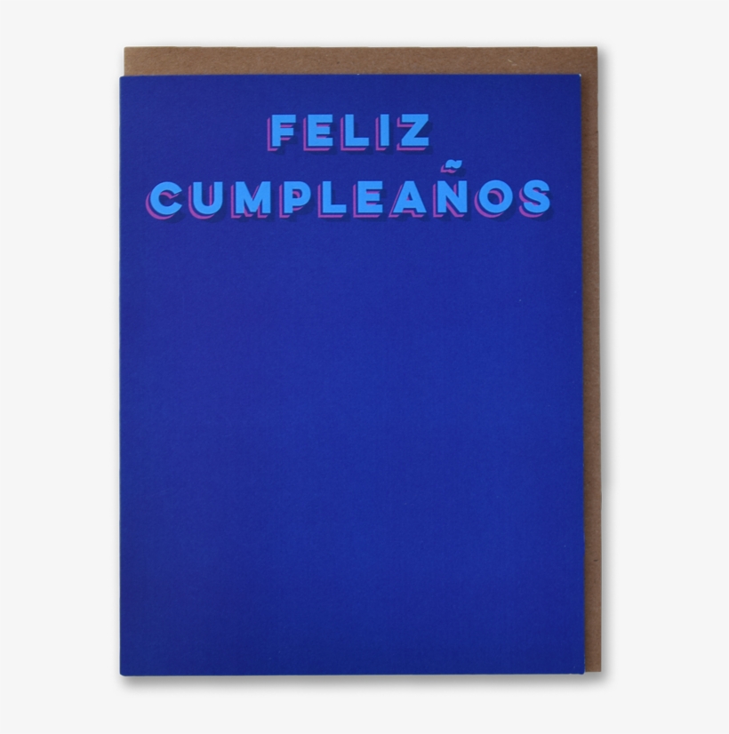 Feliz Cumpleaños Birthday Card - Birthday, transparent png download