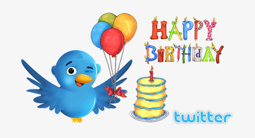 Feliz Cumpleaños Twitter - Twitter Bird, transparent png download