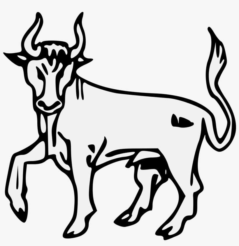 Bull Passant Guardant, transparent png download