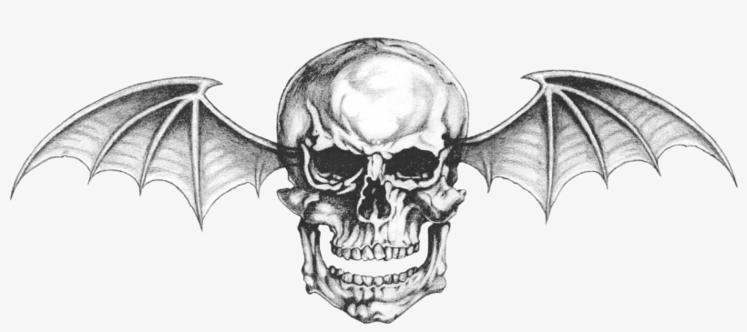 Y No Me Decidi Si Hacermelo En La Parte Superior De - Avenged Sevenfold Death Bat, transparent png download