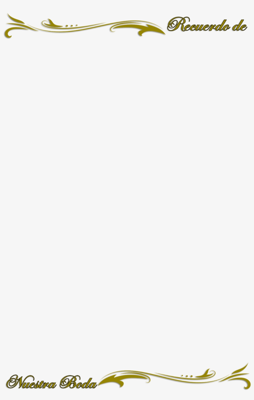 Viñetas Doradas Png - Calligraphy, transparent png download