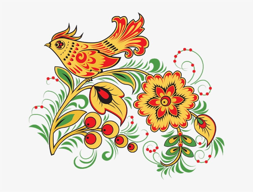 Colección De Gifs ® - Flower And Bird Vintage Look Laptop Sleeve Case Bag, transparent png download