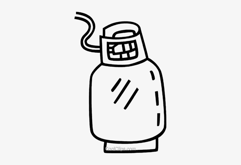 Propane Tank Royalty Free Vector Clip Art Illustration - Graphics, transparent png download
