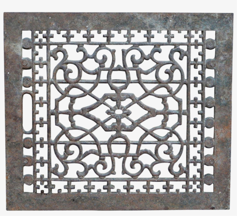 Free Shipping Victorian 16" X 14" Garden Use Cast Iron - Cobblestone, transparent png download