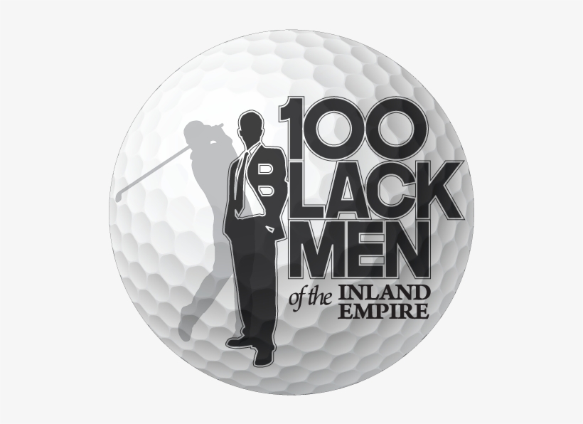 100 Black Men Golf Logo - Pitch And Putt, transparent png download