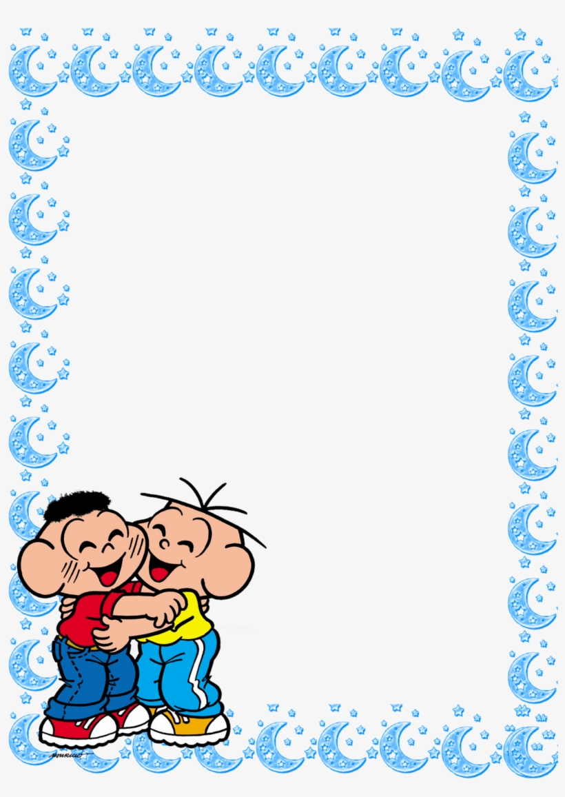 Top Molduras Turma Da Monica, transparent png download
