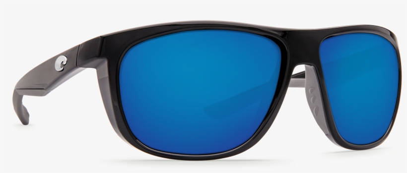 Costa Del Mar Kiwa Sunglasses In Shiny Black, Tr-90 - Costa Del Mar Kiwa Kwa 11 Shiny Black Sunglasses, Gray, transparent png download