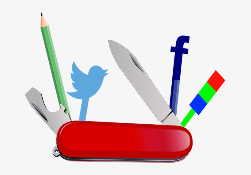 Herramientas De Marketing De Contenidos Destacada - Swiss Army Knife Artist, transparent png download