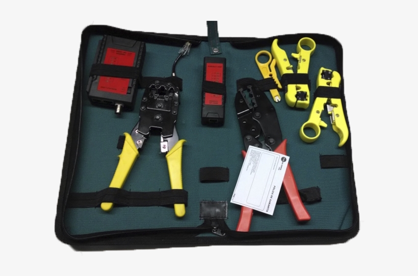 Saxxon Utoolkit6- Kit De Herramientas Para Instalaciones - Herramientas Para Instalacion De Cctv, transparent png download