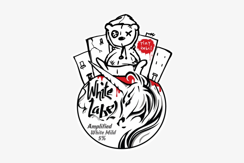 White Label - White Mild - Tiny Rebel Gin And Juice, transparent png download