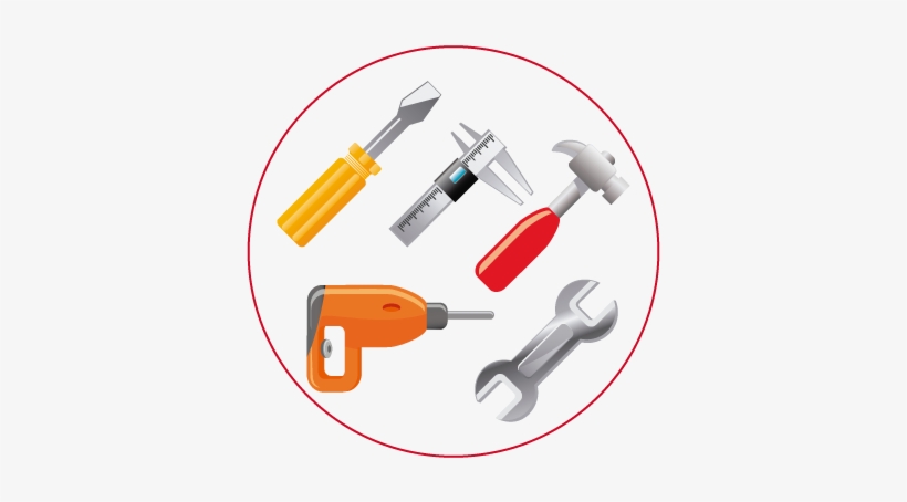 Conjunto Herramientas 2 - Tool, transparent png download