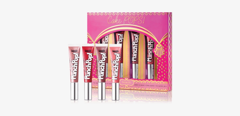Este Quarteto De Punch Pop Dá Aos Lábios Um Toque De - Benefit Cosmetics Benefit Punch Pop! Liquid Lip Color, transparent png download