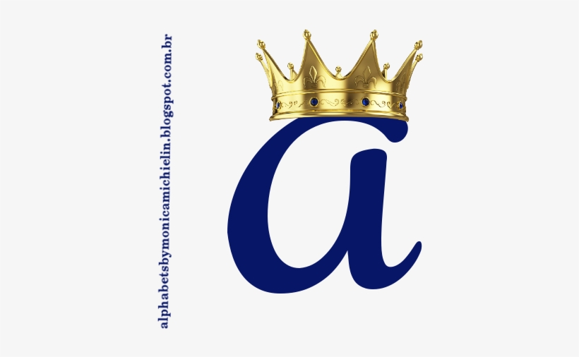 Coroa Dourada Alfabeto Em Png - Gold Crown Isolated On White Background, transparent png download