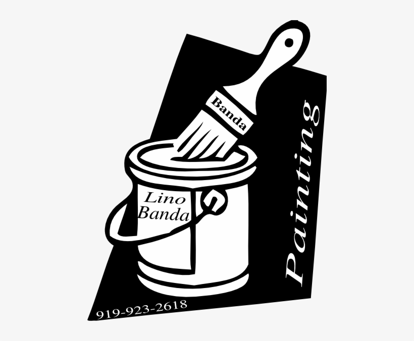 Small - Painting Brush And Paint Clipart, transparent png download