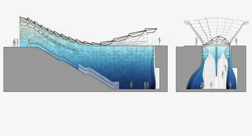 Aquarium Station Is A Subway Station On The Mbta Blue - Architecture Under The Sea, transparent png download