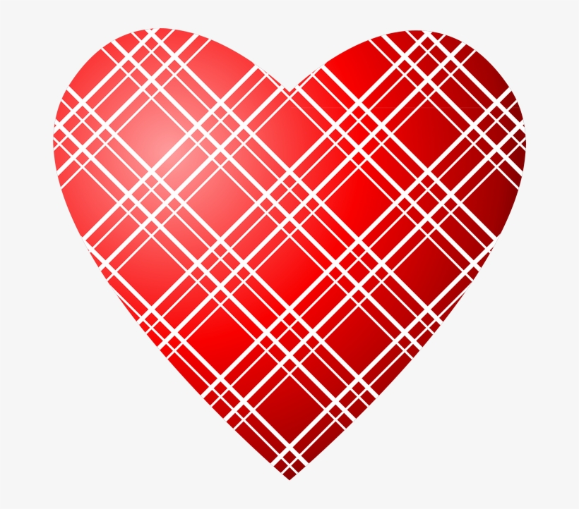 B *✿* Coração Feliz, Meu Coração, Corações Bonitos, - Coração Xadrez Png, transparent png download