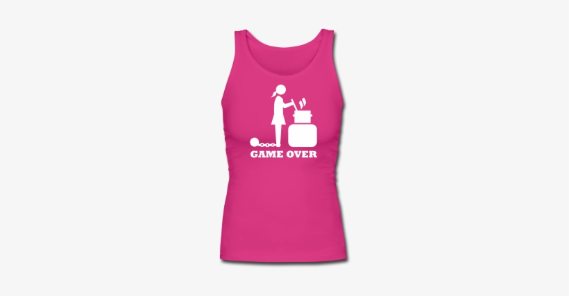 Game Over Cooking Woman Bachelorette Bachelor Tanks - Sleeveless Shirt, transparent png download
