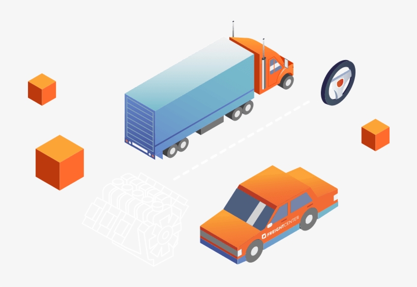 Full Truckload Freight Shipping - Cargo, transparent png download