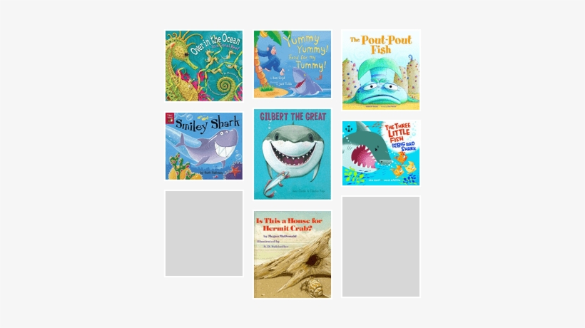 Three Little Fish And The Big Bad Shark, transparent png download