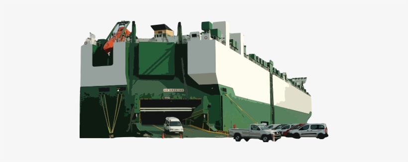 The Most Economical Way To Ship You Vehicle Internationally - Trailer Truck, transparent png download