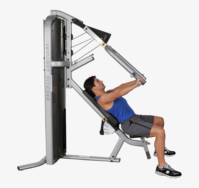 Gym Machine Png Pic - Overhead Press, transparent png download