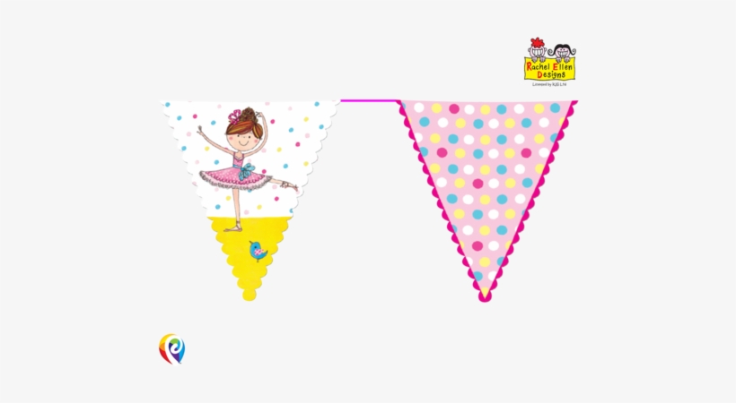 Rachel Ellen Ballerina Partyware Louise S Party - Rachel Ellen Princess Foil Balloon (46cm ), transparent png download