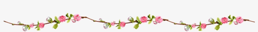 Flores Em Png - Margem De Flor Png, transparent png download