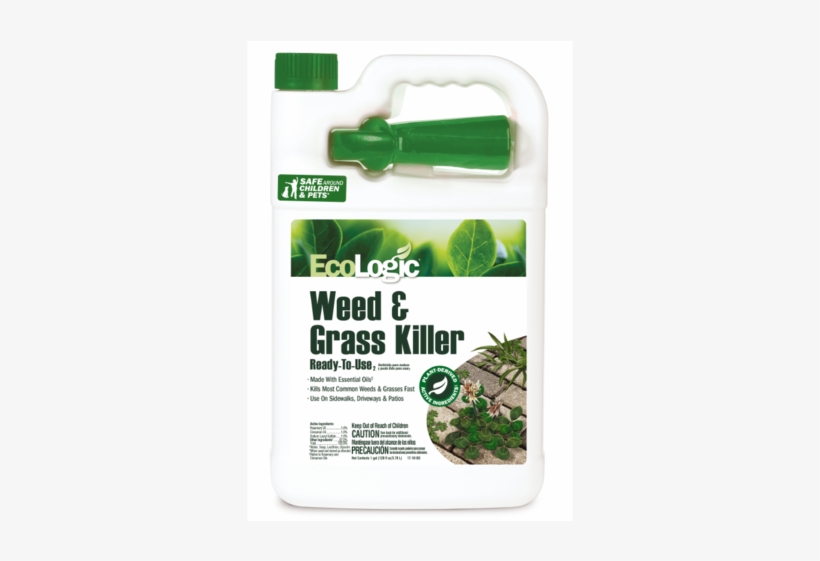 Keep Annoying Weeds And Grasses At Bay With Ecologic - Spectracide Hg-75018 24 Oz. Weed And Grass Killer Rtu, transparent png download