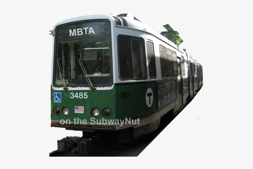 Mbta On The Subwaynut - Png Boston Subway Train, transparent png download