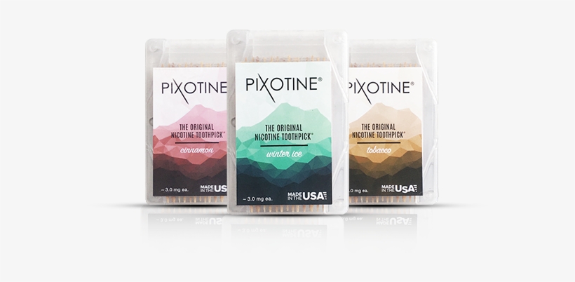 Pixotine Flavors - Sample Pack - Energy Pix Nicotine Toothpicks, transparent png download