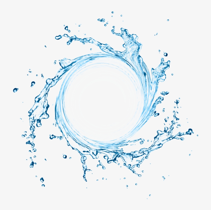 Marcos Gratis Para Fotos - Water Drops, transparent png download