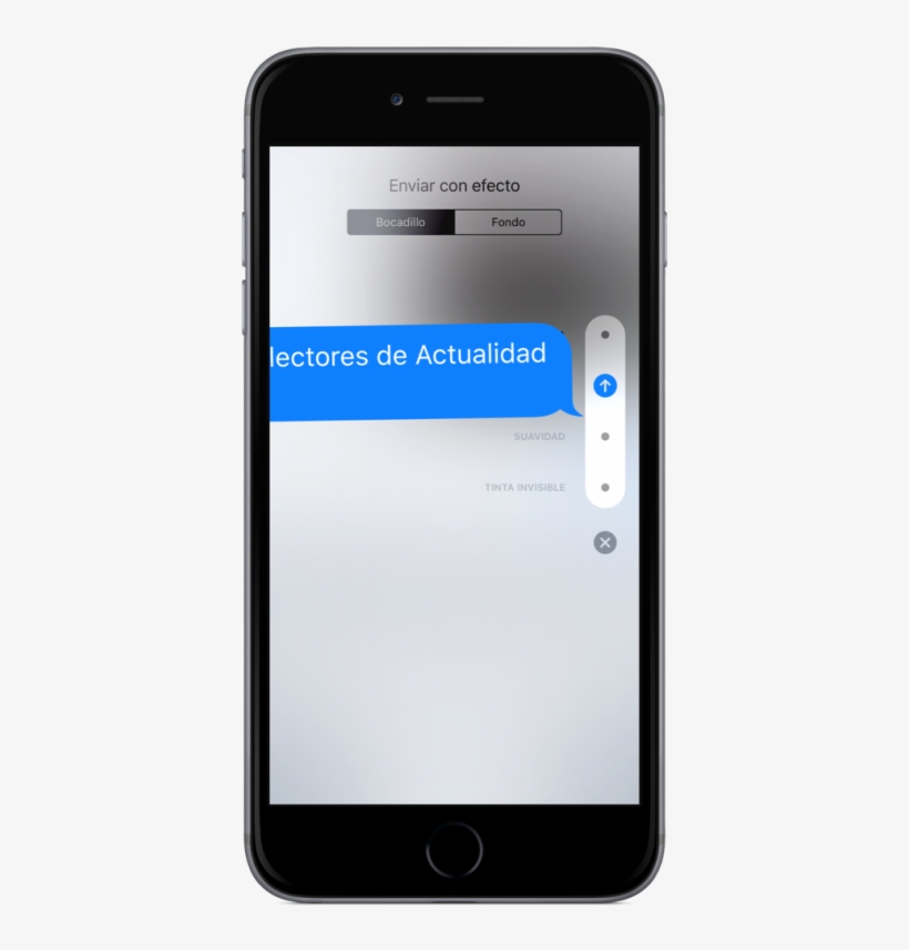 Enviar Mensaje Con Fuerza En Mensajes - Para Fondo De Chat De Iphone 6, transparent png download