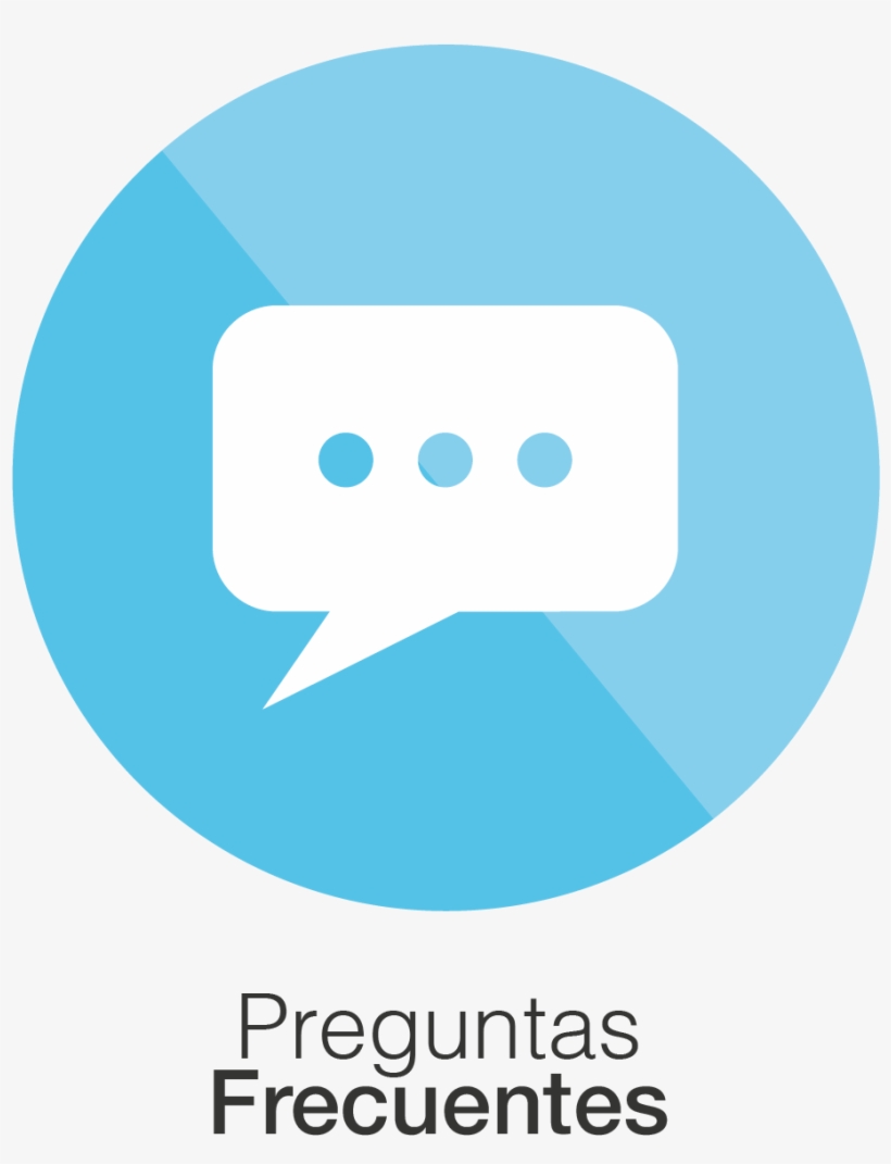 Aquí Encontrarás Una Lista Con Las Preguntas Más Comunes - Circle, transparent png download