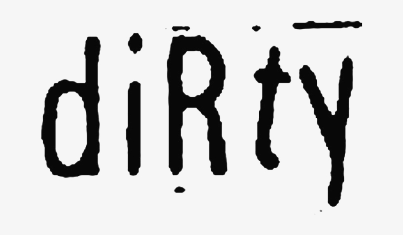 Sonic Youth, Dirty - Sonic Youth Dirty Logo, transparent png download