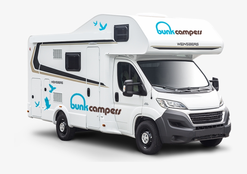 Bunk Campers - 6 Person Camper Van, transparent png download
