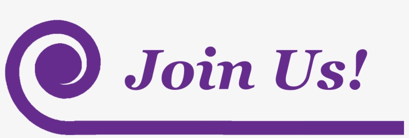 Join Us With Swirl F - Join Us, transparent png download