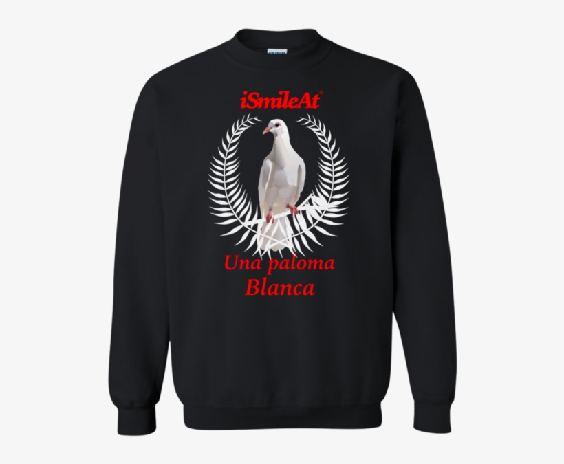 Una Paloma Blanca I Smile At - Sudadera Navideña, transparent png download