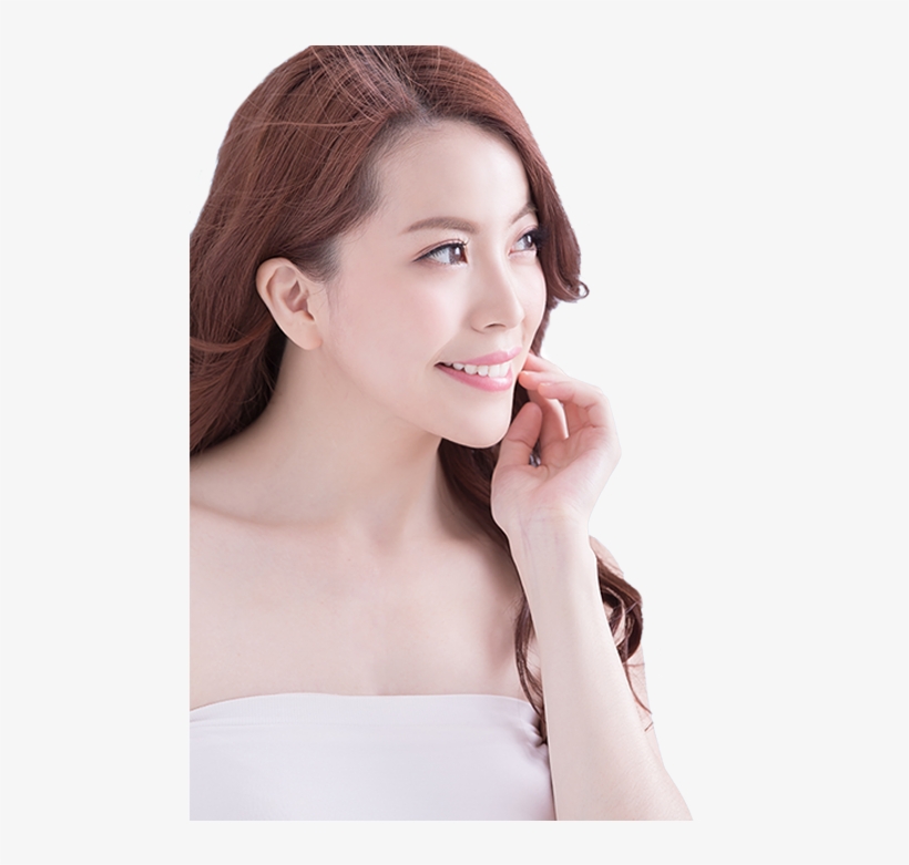 Young Attractive Asian Woman With Nice Fair Skin - Salep Pelicin Oxyglow, transparent png download