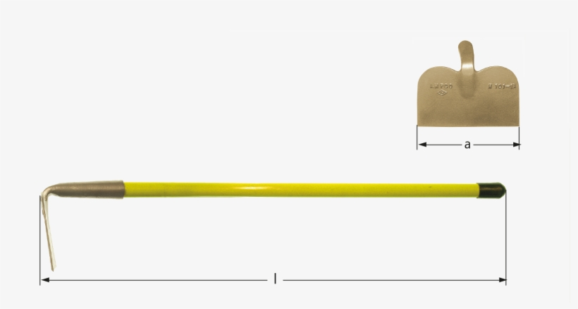 Hoe, Garden - Marking Tools, transparent png download