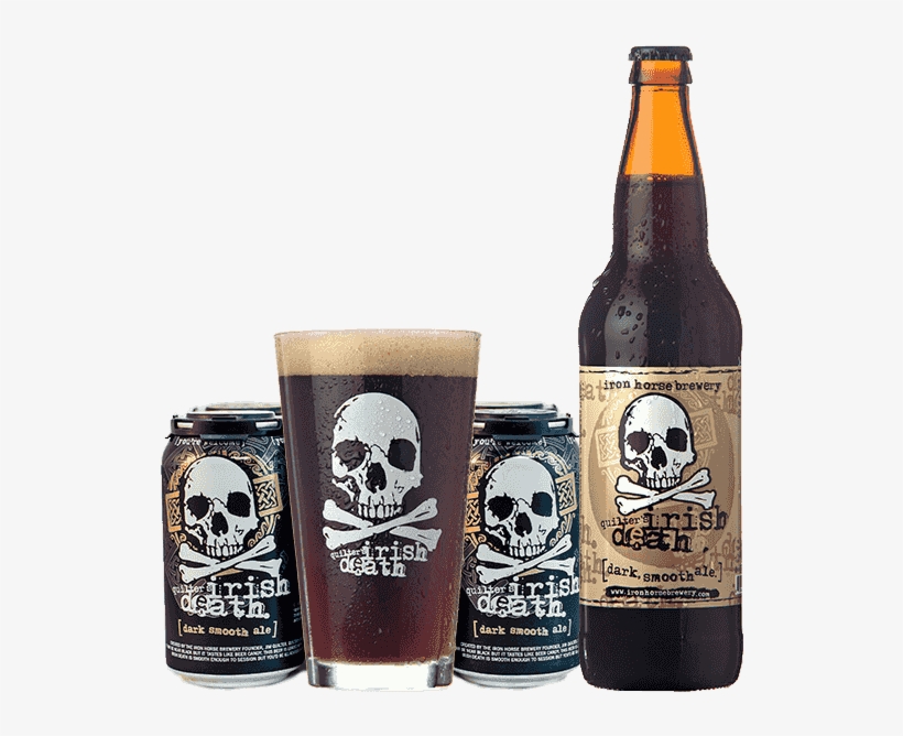 The Beer Without A Style - Iron Horse Quilter's Irish Death 6/12c, Brown, transparent png download