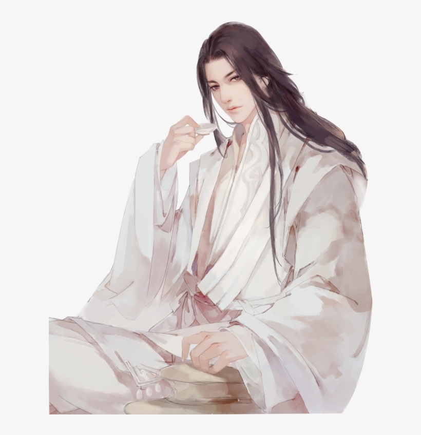 白衣公子 L2 - 古风 男, transparent png download