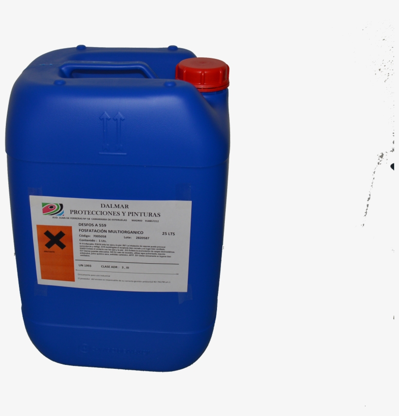 Productos Químicos Dalmar Protecciones Y Pinturas - Plastic Bottle, transparent png download