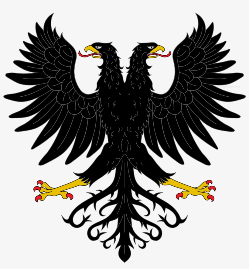 Aguila De Dos Cabezas Explayada - Escudo De Honda, transparent png download