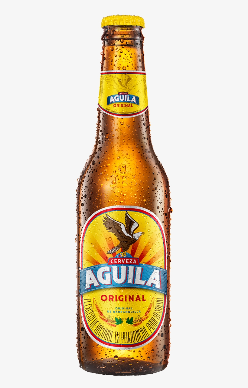 Botella De Aguila Producto Colombiano - Cerveza Aguila Png, transparent png download