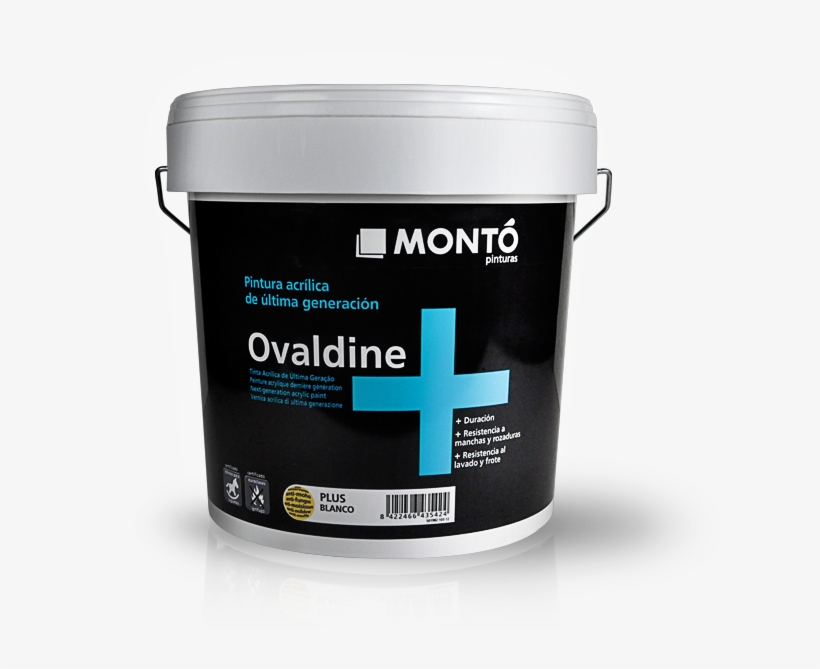 Una Pintura Acrílica Con Más Duración, Más Resistencia - Monto Pinturas Ovaldine + White 12l 12 L, transparent png download