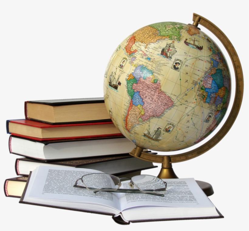 En Este Blog Podréis Encontrar Además De Información, - Globe Book Clip Art, transparent png download